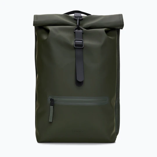 Zdjęcie produktu Plecak miejski Rains Rucksack Rolltop 13 + 4 l green