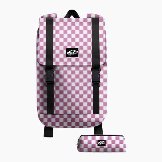 Zdjęcie produktu Plecak miejski Vans Utility 18 l checkerboard pink fizz