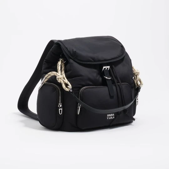 Zdjęcie produktu Plecak Pocket nylon ciemny antracyt BIMBA Y LOLA DARK ANTHRACITE