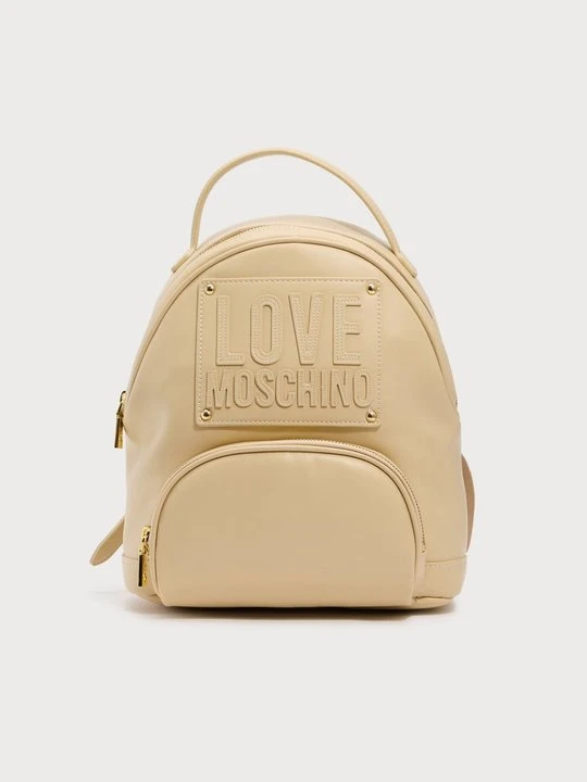 Zdjęcie produktu Plecak podróżny LOVE MOSCHINO mleczny