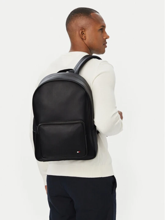 Zdjęcie produktu Plecak Tommy Hilfiger Th Foundation Backpack AM0AM14685 Czarny