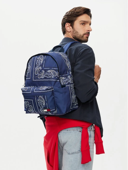 Zdjęcie produktu Plecak Tommy Jeans Tjm Ess Daily Bandana Backpack AM0AM14473 Niebieski