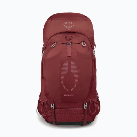 Zdjęcie produktu Plecak trekkingowy damski Osprey Aura AG 65 l M-L berry sorbet red Bordowy
