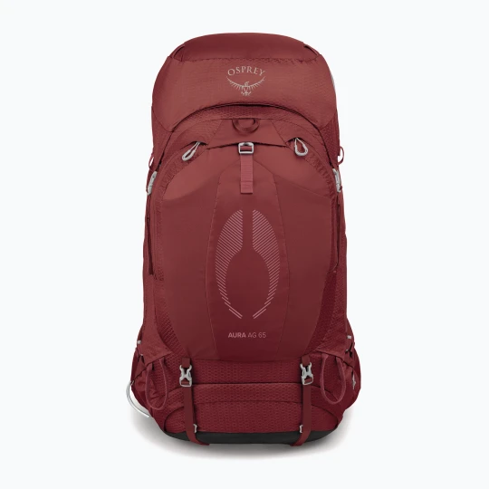 Zdjęcie produktu Plecak trekkingowy damski Osprey Aura AG 65 l XS-S berry sorbet red Bordowy