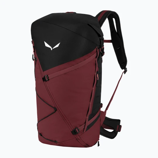 Zdjęcie produktu Plecak trekkingowy damski Salewa Puez 32+5 l syrah / black out Bordowy