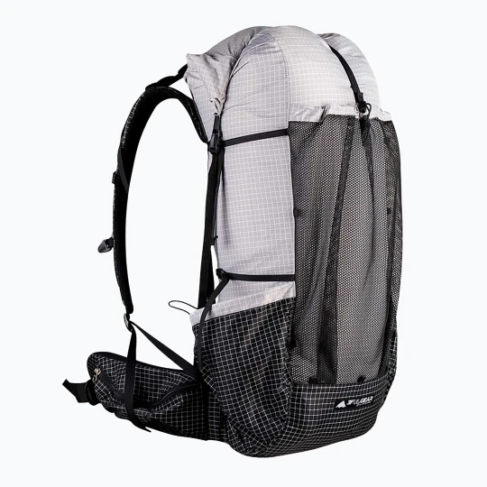 Zdjęcie produktu Plecak turystyczny 3F UL Qidian Pro 46+10 l Ultralight szary 3FULGEAR Czarny