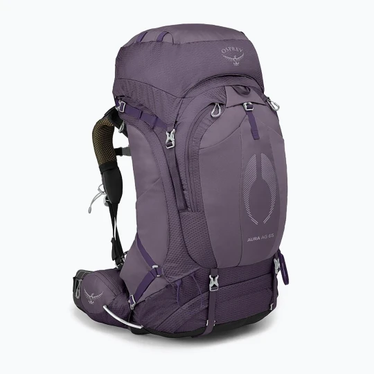 Zdjęcie produktu Plecak turystyczny damski Osprey Aura AG 65 l enchantment purple Fioletowy