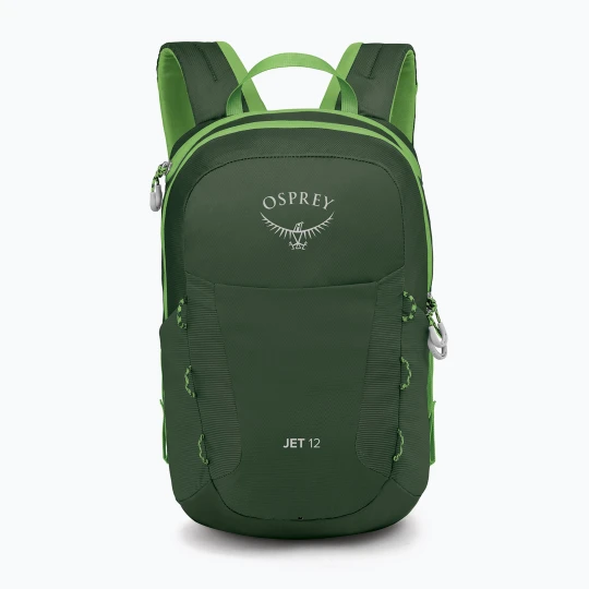 Zdjęcie produktu Plecak turystyczny dziecięcy Osprey Jet 12 l green canopy/limeline green