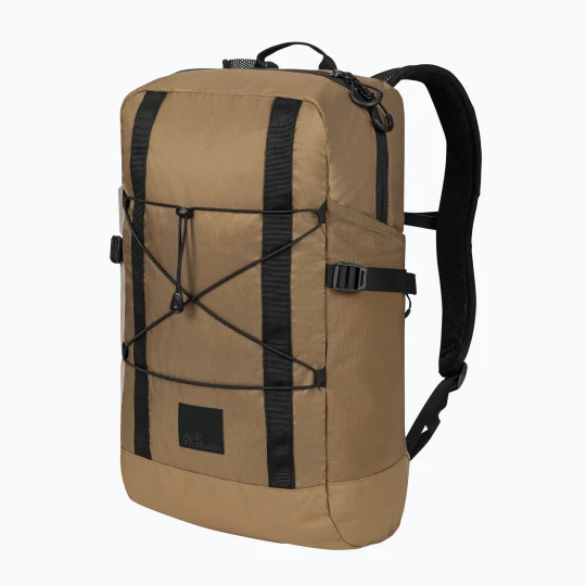 Zdjęcie produktu Plecak turystyczny Jack Wolfskin Wanderthirst 20 l dunelands Brązowy
