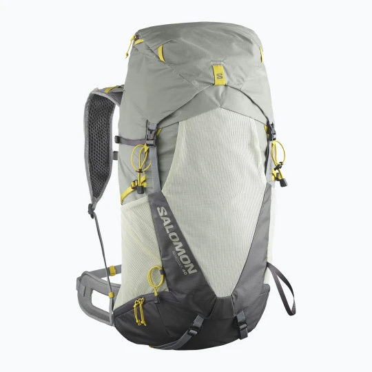 Zdjęcie produktu Plecak turystyczny męski Salomon Aerotrek 40 l M-L sedona sage / seagrass / nine iron Szary