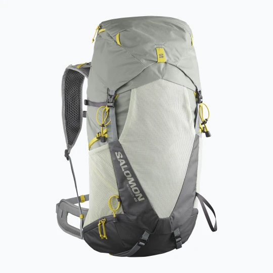 Zdjęcie produktu Plecak turystyczny męski Salomon Aerotrek 40 l S-M sedona sage / seagrass / nine iron Szary