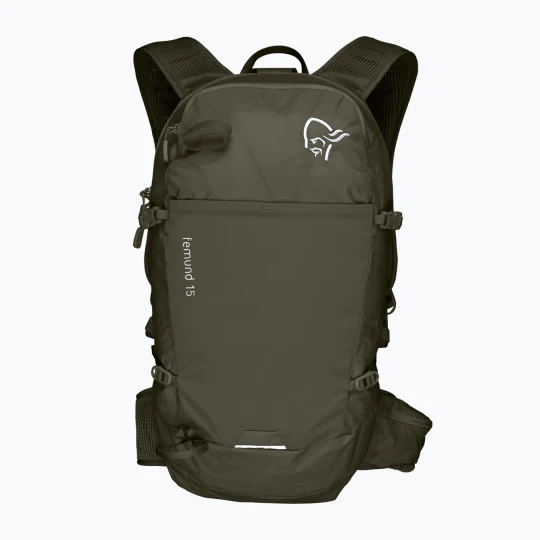 Zdjęcie produktu Plecak turystyczny NORRONA Femund Econyl70 15 l olive night Norrøna Zielony