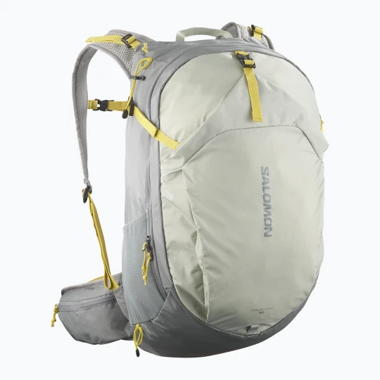 Zdjęcie produktu Plecak turystyczny Salomon Trailblazer 30 l sedona sage / seagrass / cress green Szary