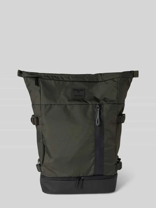Zdjęcie produktu Plecak z fakturowanym wzorem model ‘sebastian’ Strellson Khaki