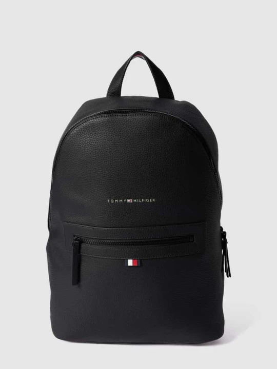 Zdjęcie produktu Plecak z imitacji skóry Tommy Hilfiger Czarny