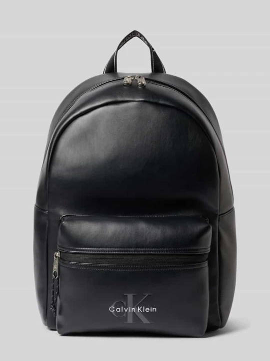 Zdjęcie produktu plecak z materiału skóropodobnego Calvin Klein Czarny