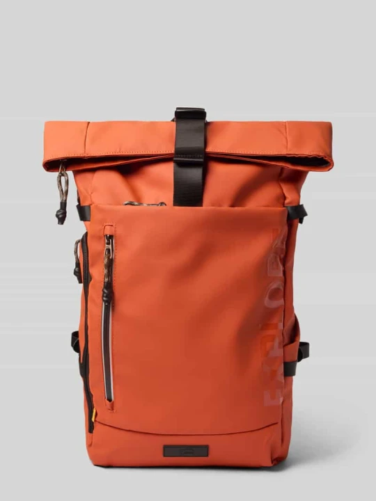 Zdjęcie produktu Plecak z nadrukiem z napisem model 'EXPLORE' Camel Active Pomarańczowy