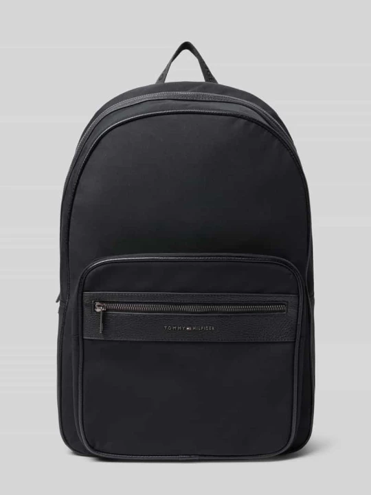 Zdjęcie produktu plecak z napisem z logo model 'REPREVE' Tommy Hilfiger czarny