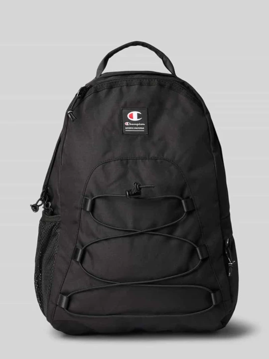 Zdjęcie produktu Plecak z naszywką z logo Champion Czarny