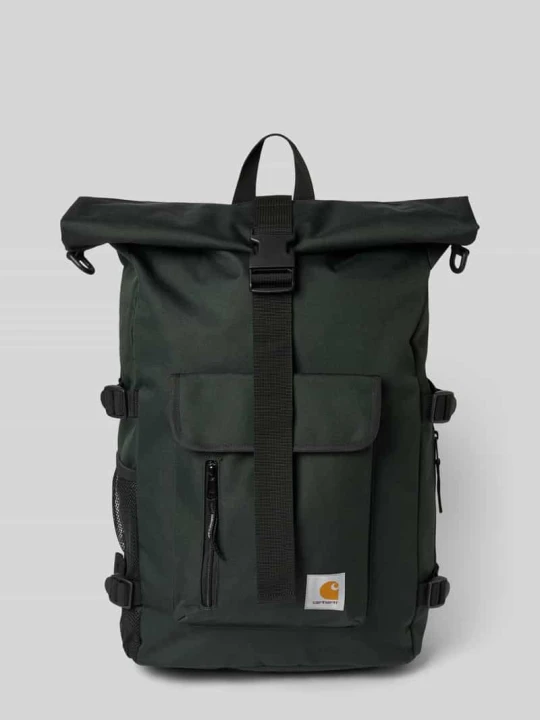 Zdjęcie produktu Plecak z naszywką z logo model 'PHILIS' Carhartt WIP Ciemnozielony