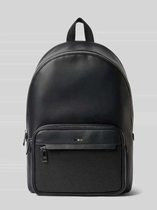 Zdjęcie produktu Plecak z wytłaczanym logo Model 'RAY' Boss Czarny