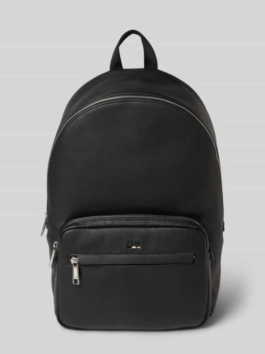 Zdjęcie produktu Plecak z wytłoczonym logo model ‘Ray’ Boss Czarny