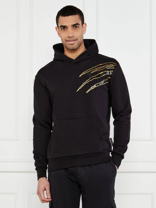 Zdjęcie produktu Plein Sport Bluza LS Lamina Scratch | Relaxed fit czarny