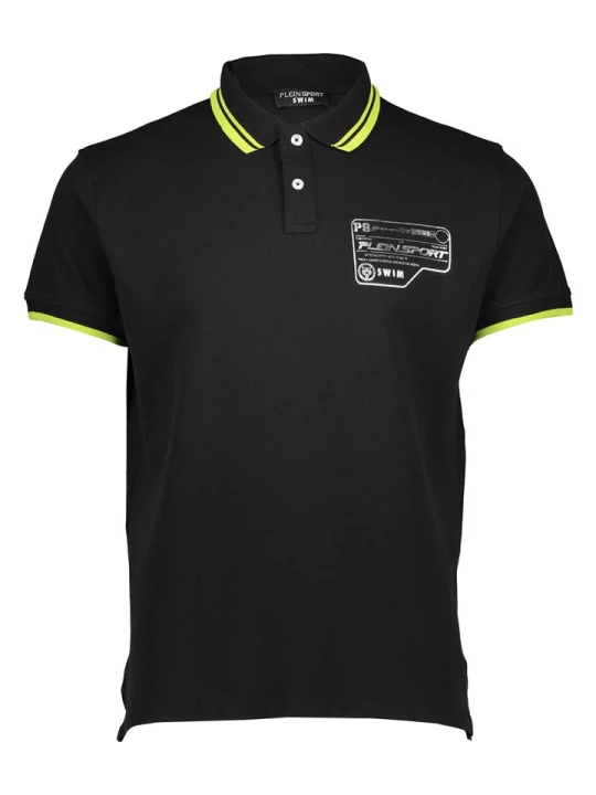 Zdjęcie produktu Plein Sport Koszulka polo w kolorze czarnym rozmiar: M