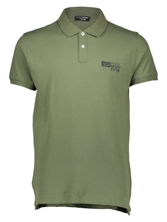 Zdjęcie produktu Plein Sport Koszulka polo w kolorze khaki rozmiar: S