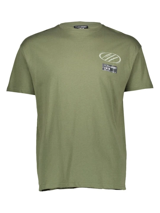 Zdjęcie produktu Plein Sport Koszulka w kolorze khaki rozmiar: XXL