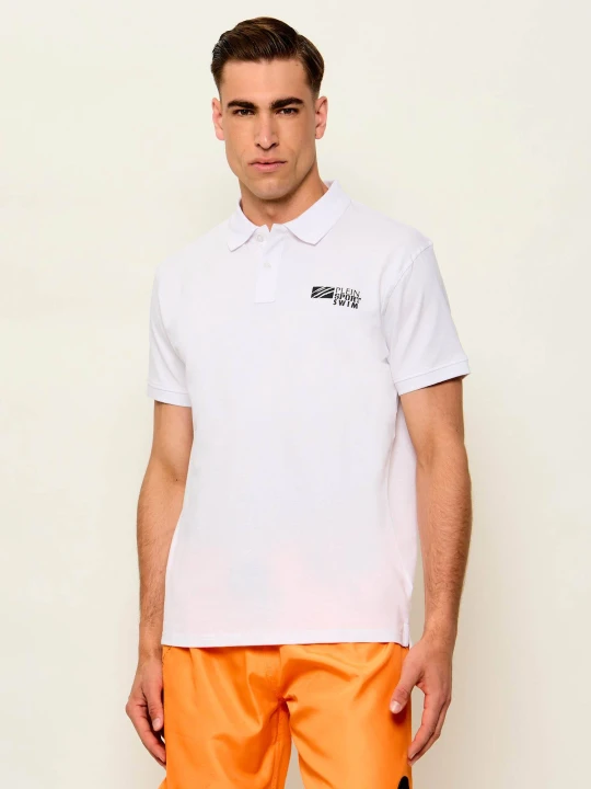 Zdjęcie produktu Plein Sport Polo | Regular Fit biały