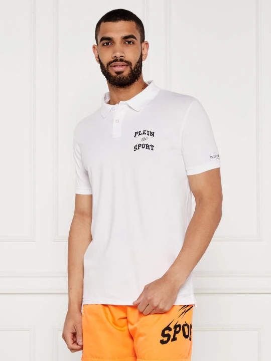 Zdjęcie produktu Plein Sport Polo SAEC | Regular Fit biały