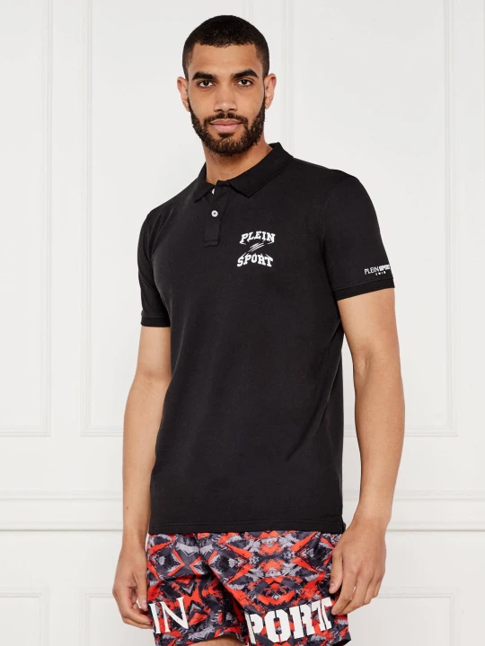 Zdjęcie produktu Plein Sport Polo SAEC | Regular Fit czarny
