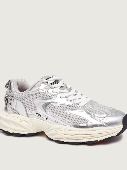 Zdjęcie produktu Plein Sport Sneakersy Pulse X srebrny