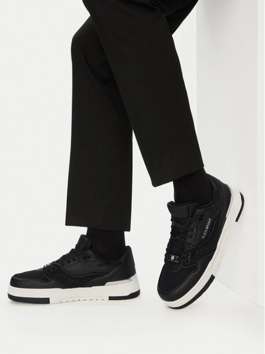 Zdjęcie produktu Plein Sport Sneakersy SAFS USC0845 STE003N Czarny