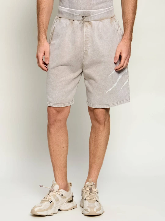 Zdjęcie produktu Plein Sport Szorty Crackle Scratch | Loose fit beżowy