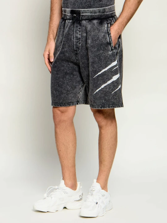 Zdjęcie produktu Plein Sport Szorty Crackle Scratch | Loose fit czarny