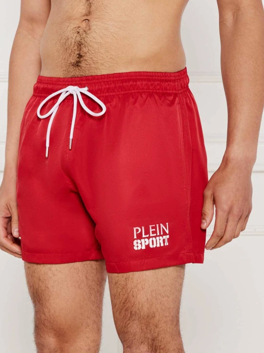 Zdjęcie produktu Plein Sport Szorty kąpielowe | Regular Fit czerwony