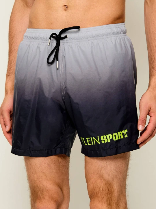 Zdjęcie produktu Plein Sport Szorty kąpielowe | Regular Fit szary