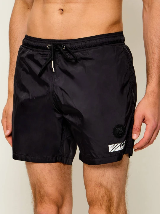 Zdjęcie produktu Plein Sport Szorty kąpielowe | Regular Fit czarny
