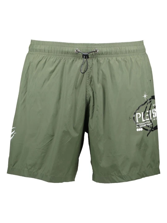 Zdjęcie produktu Plein Sport Szorty kąpielowe w kolorze khaki rozmiar: M