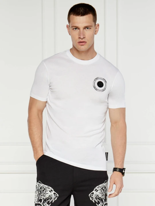 Zdjęcie produktu Plein Sport T-shirt Carbon Tiger | Regular Fit biały