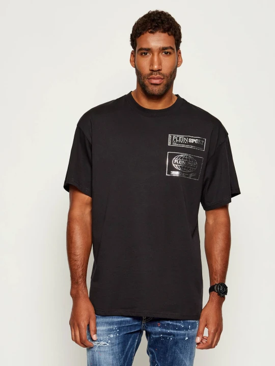 Zdjęcie produktu Plein Sport T-shirt Hyper Sport | Loose fit czarny