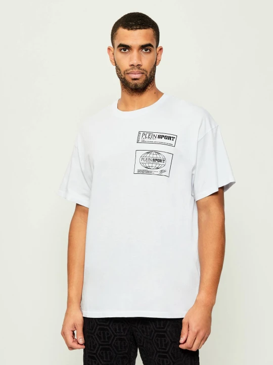 Zdjęcie produktu Plein Sport T-shirt Hyper Sport | Loose fit biały