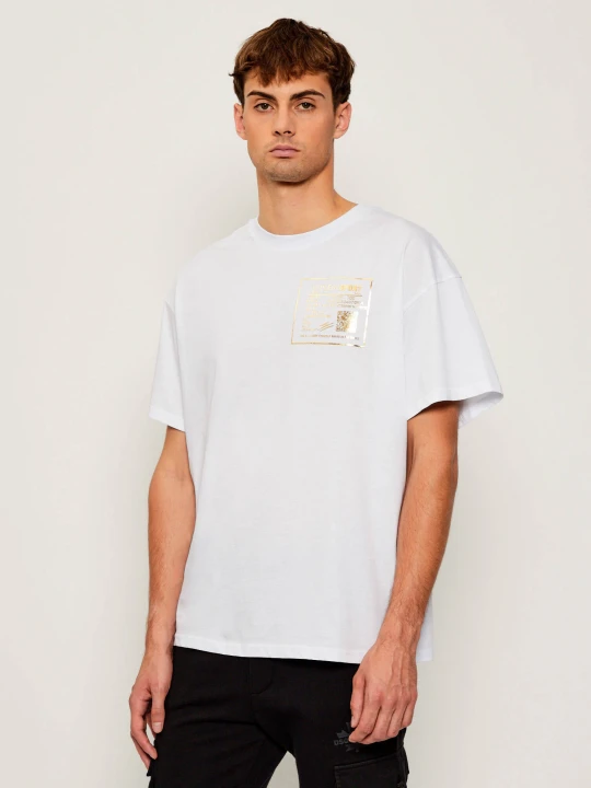 Zdjęcie produktu Plein Sport T-shirt | Loose fit biały