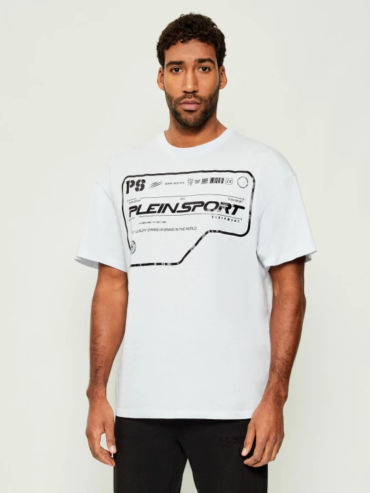 Zdjęcie produktu Plein Sport T-shirt | Loose fit biały