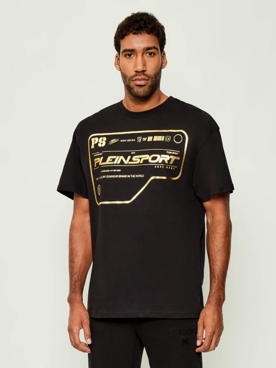 Zdjęcie produktu Plein Sport T-shirt | Loose fit czarny