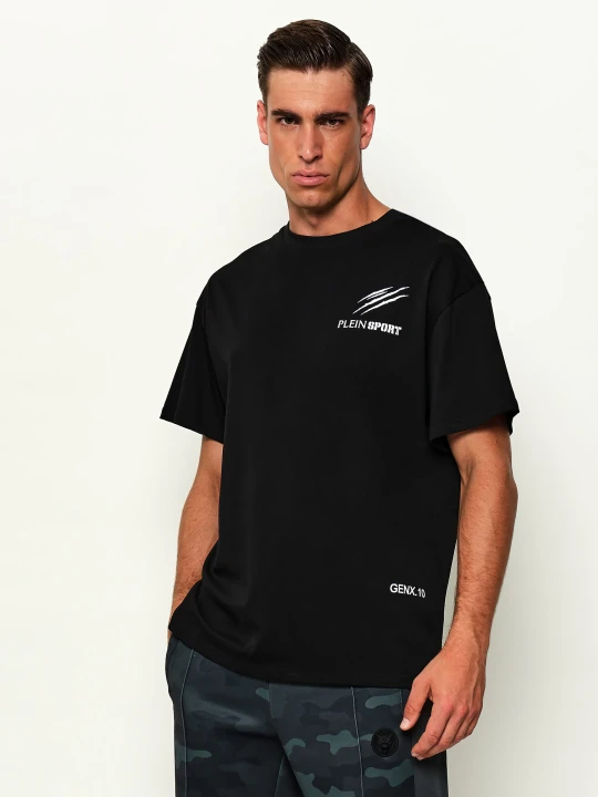 Zdjęcie produktu Plein Sport T-shirt | Loose fit czarny
