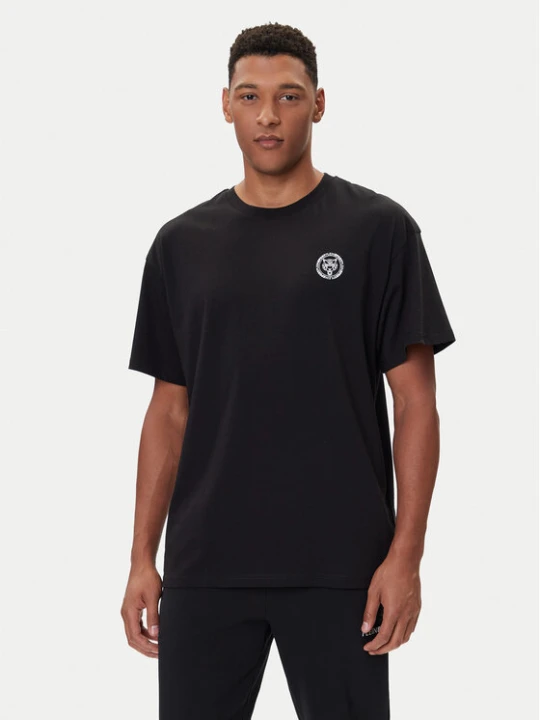 Zdjęcie produktu Plein Sport T-Shirt PAEC MTK8324 STE001N Czarny Loose Fit