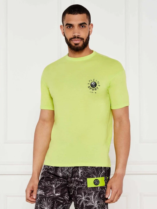 Zdjęcie produktu Plein Sport T-shirt | Regular Fit limonkowy